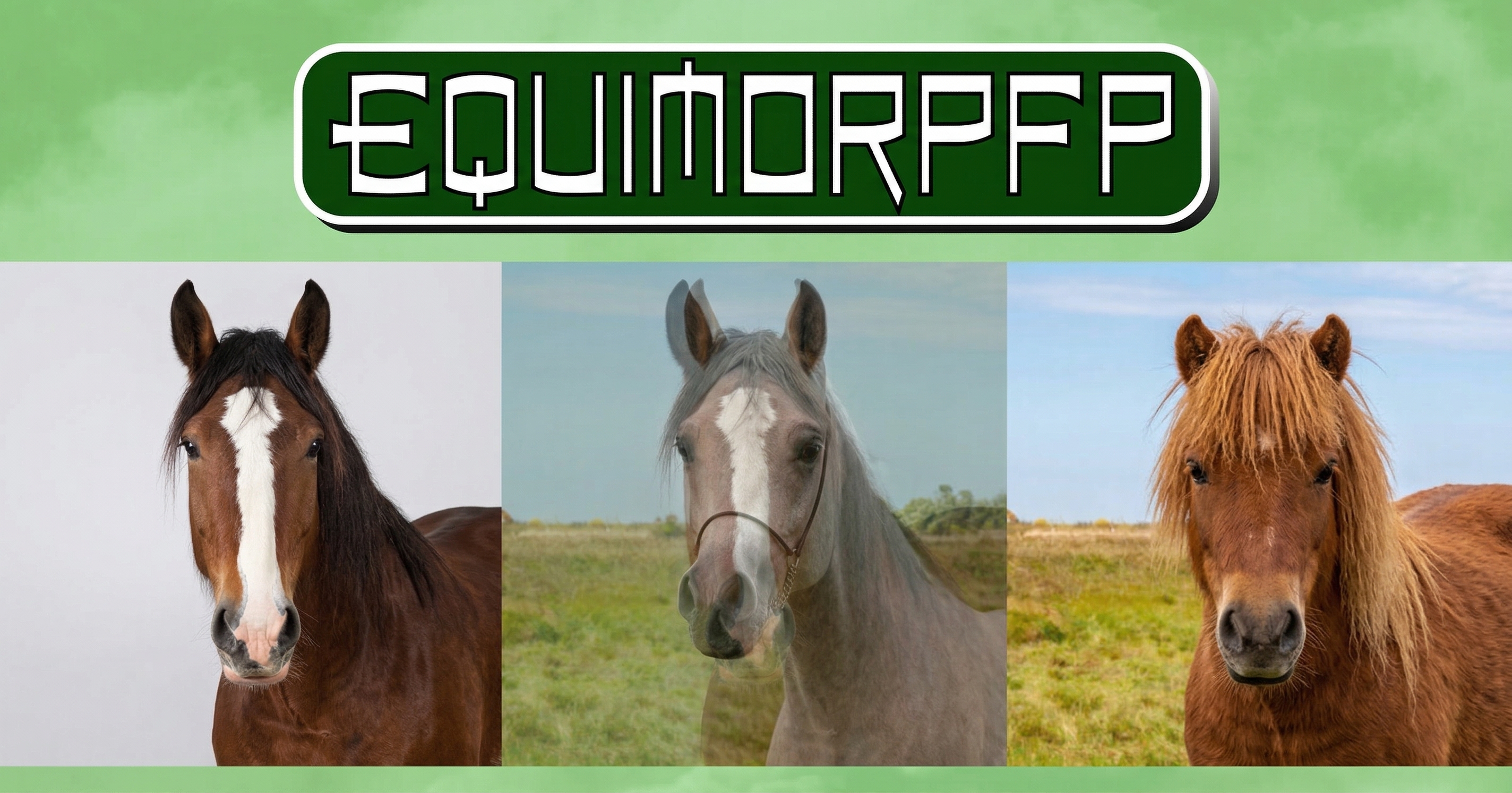 EQUIMORPFP: Horse breeds morphing between profile pictures